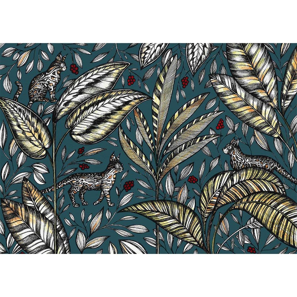 Postkarten – 5er-Set – Dschungel