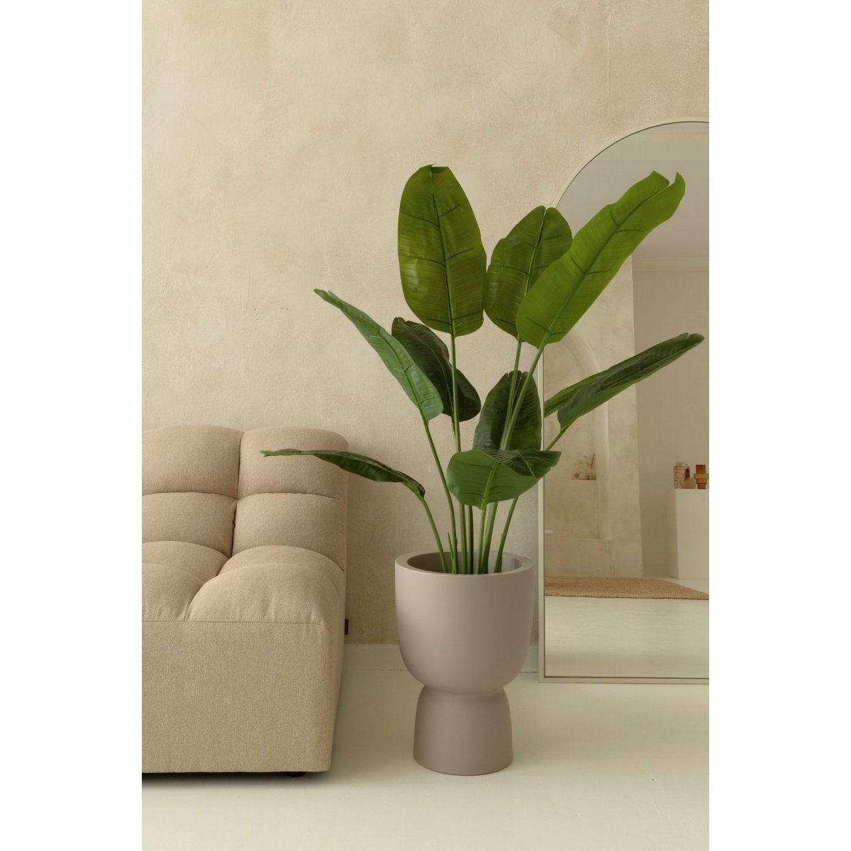 Kunst Strrlitzienpflanze 120cm