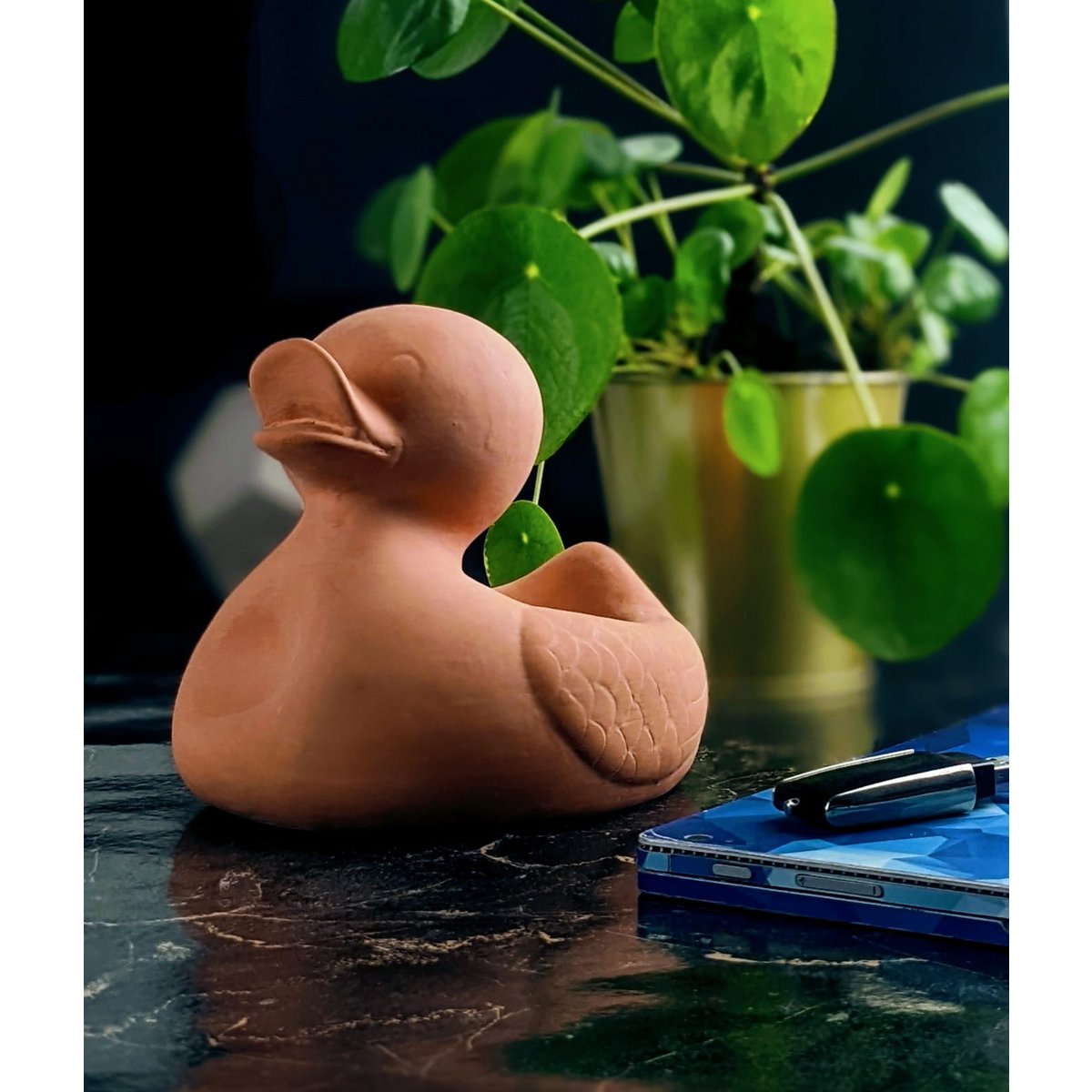 Herr. Hässliches Entlein klein und groß