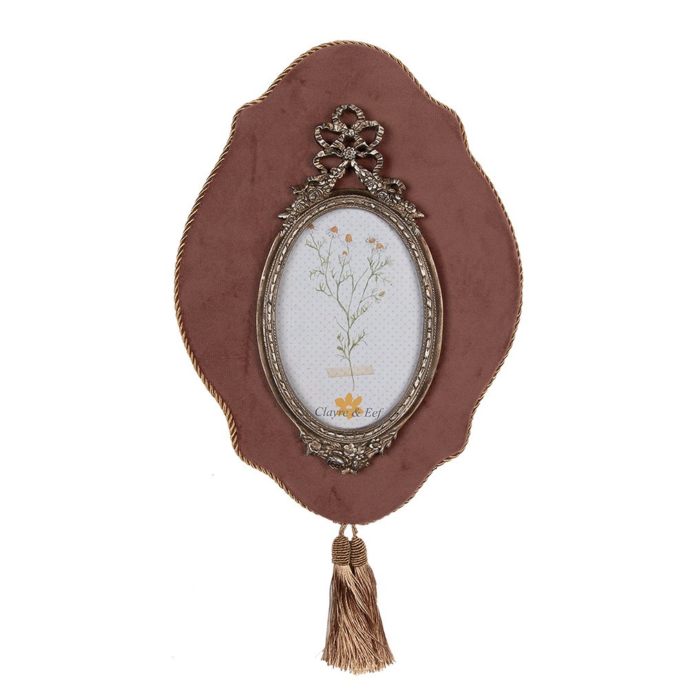 Fotorahmen Roségoldfarben 22x2x31 cm / 10x15 cm