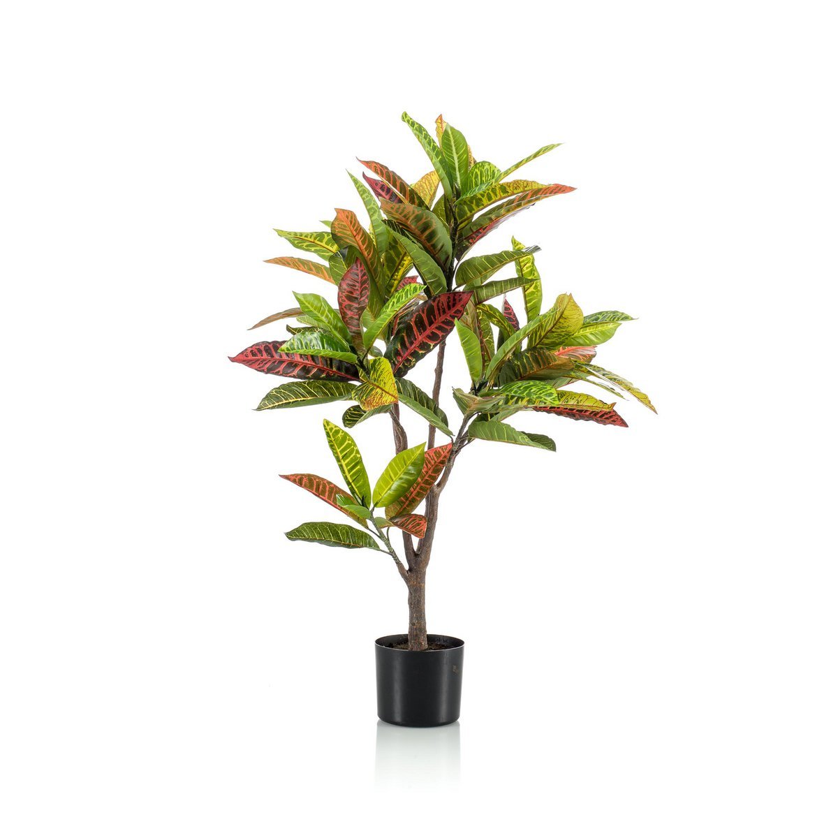 Künstliche Pflanze - Croton Codiaeum - Wonderbush - 95 cm