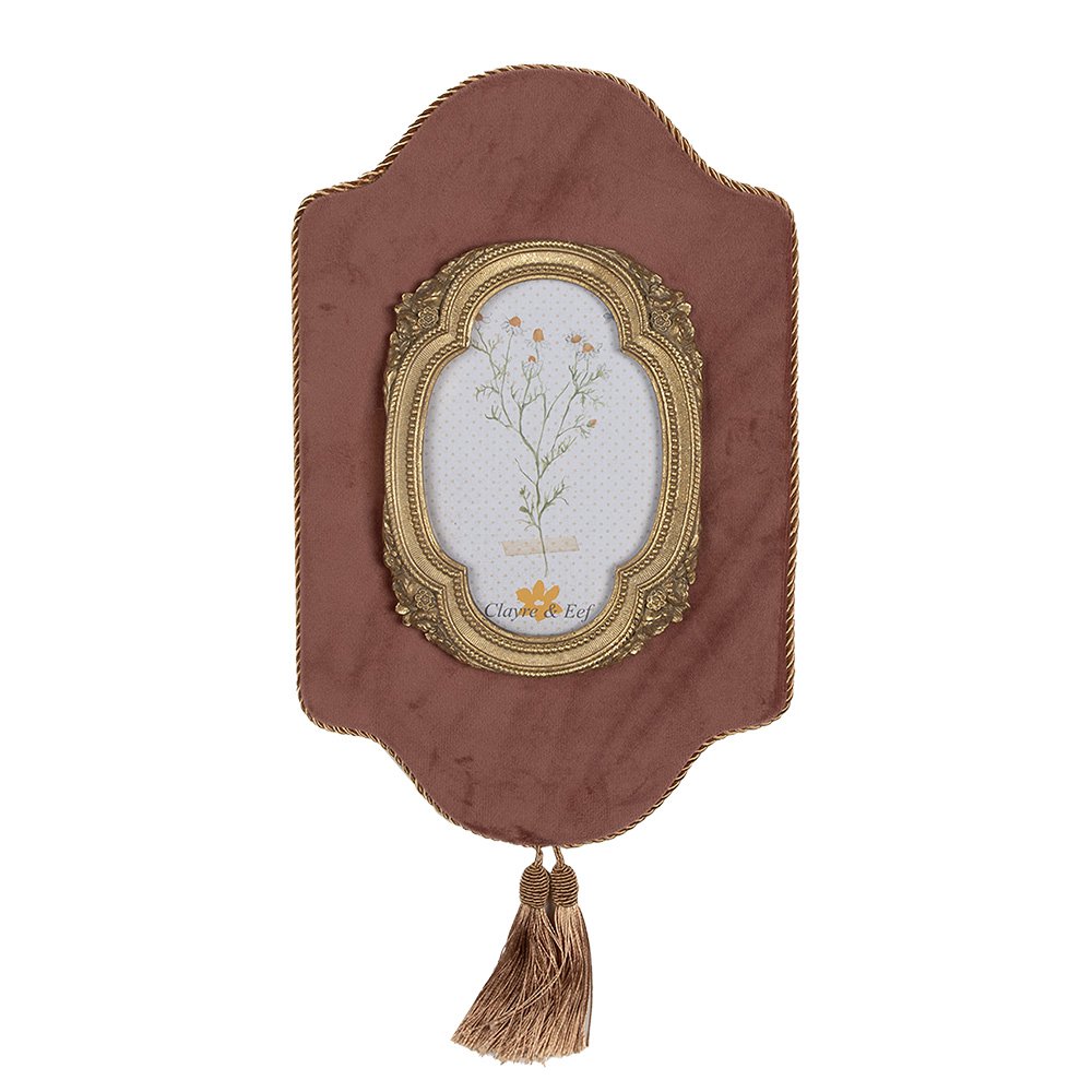 Fotorahmen Roségoldfarben 21x2x32 cm / 10x15 cm