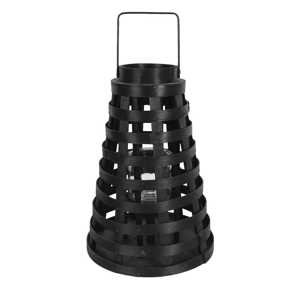 Windlicht Zwart ? 28x40 cm