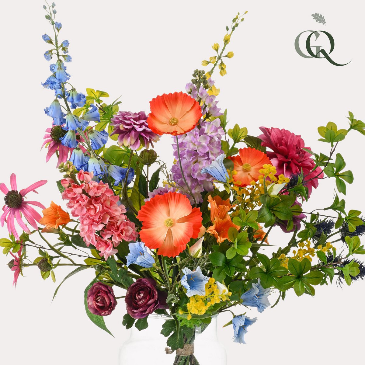 Künstliche Blumen - Bouquet XL - Electric Love - 90cm