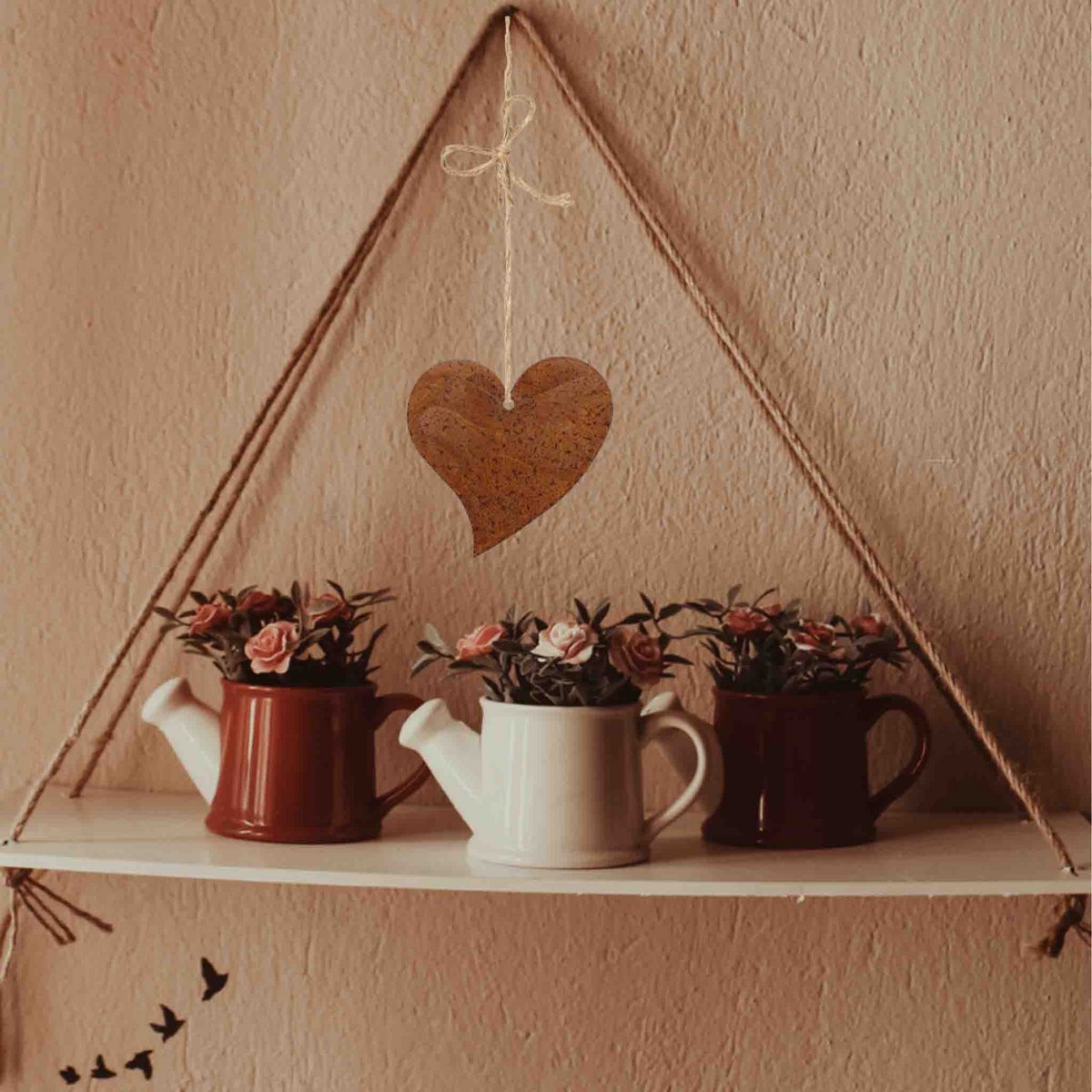 Edelrost Deko Herz | Geschenk Idee | Rost Hängedeko