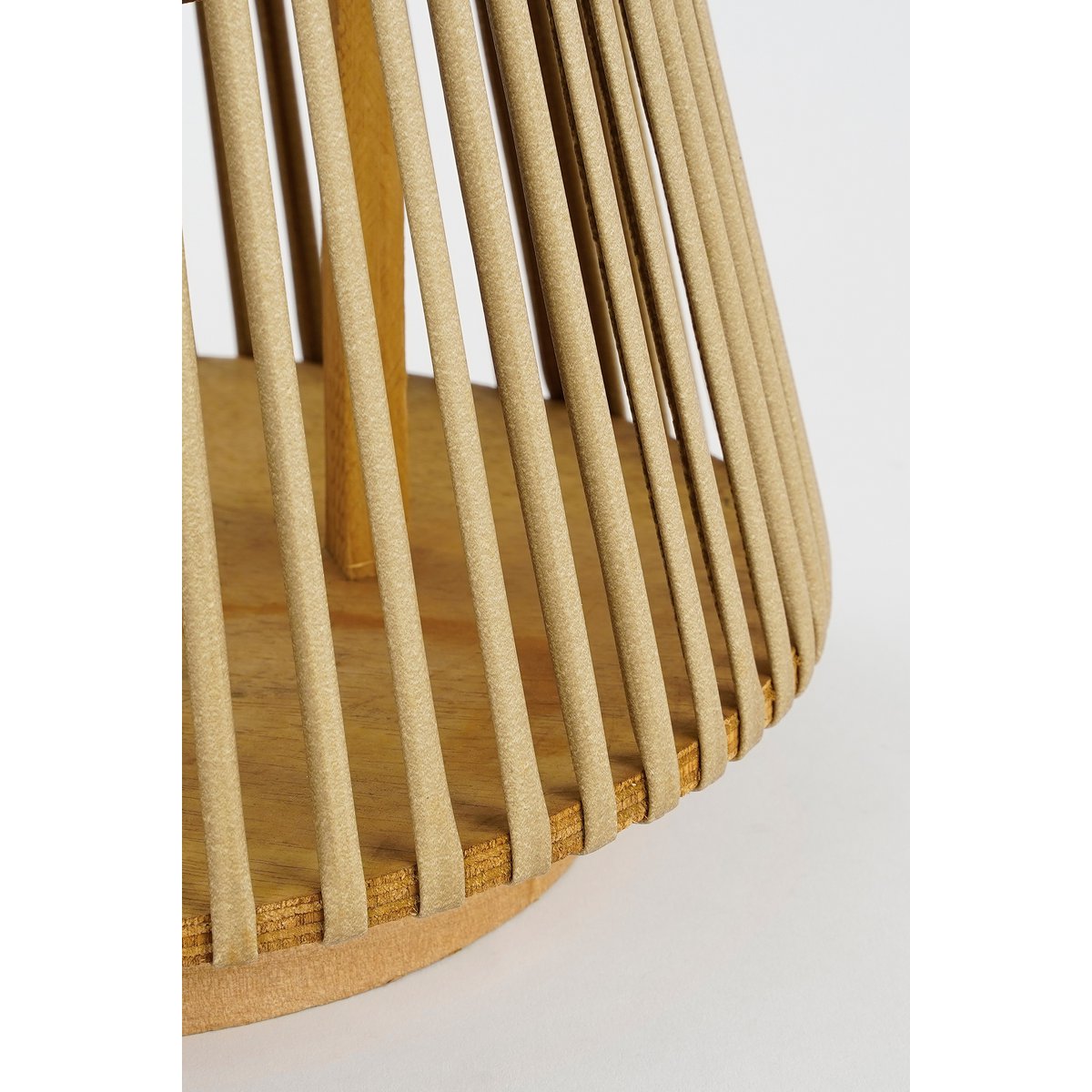 Cosmo Laterne – H45 x Ø15 cm – Recyceltes Polyester – Hellbraun