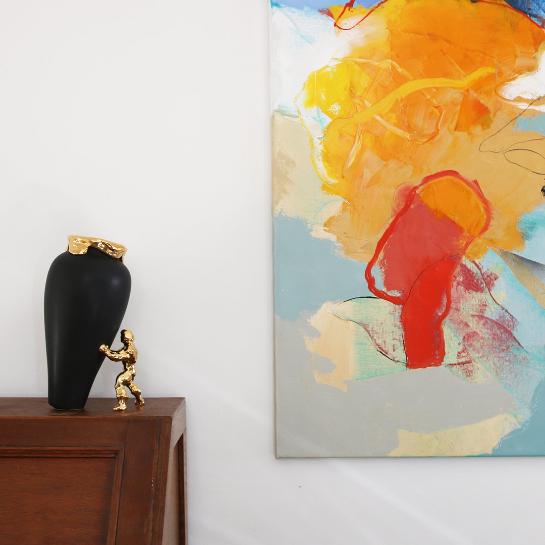 Mein Superheld Schwarzgold S-L-XL