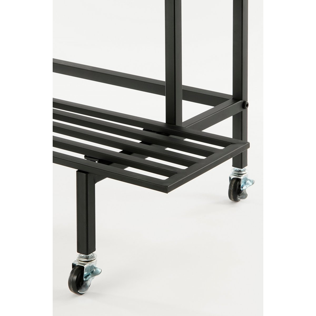 Greenrax Pflanzentisch – L90 x B44 x H42 cm – Metall – Schwarz