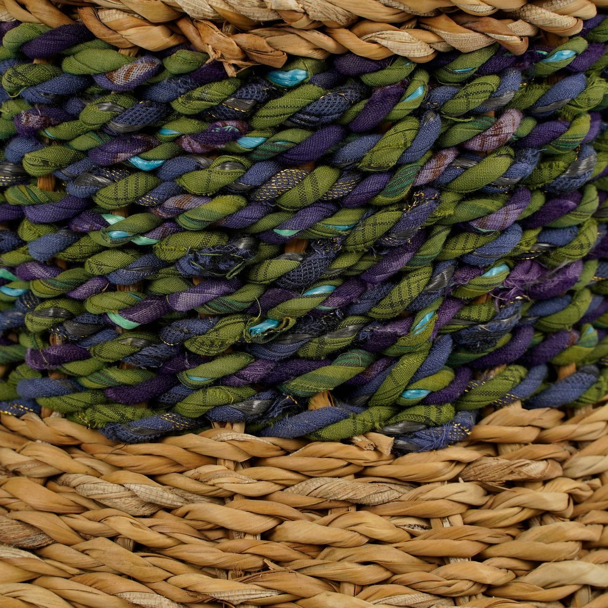 Cambridge Dekovase – H28 x Ø25 cm – Seegras – Grün