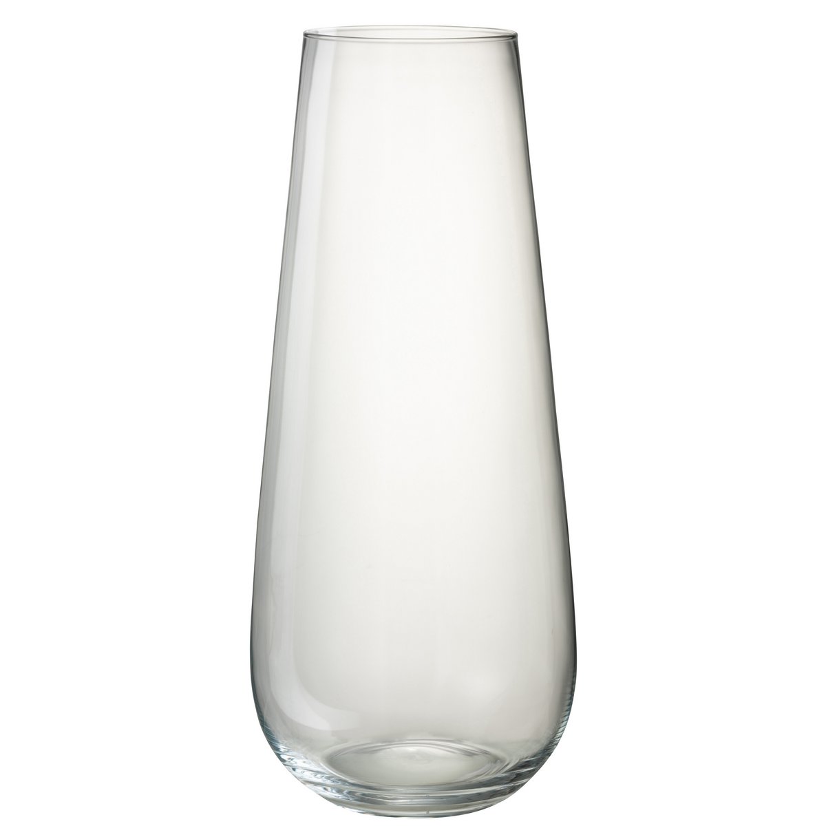 Vase Lyna Glas Transparent Groß