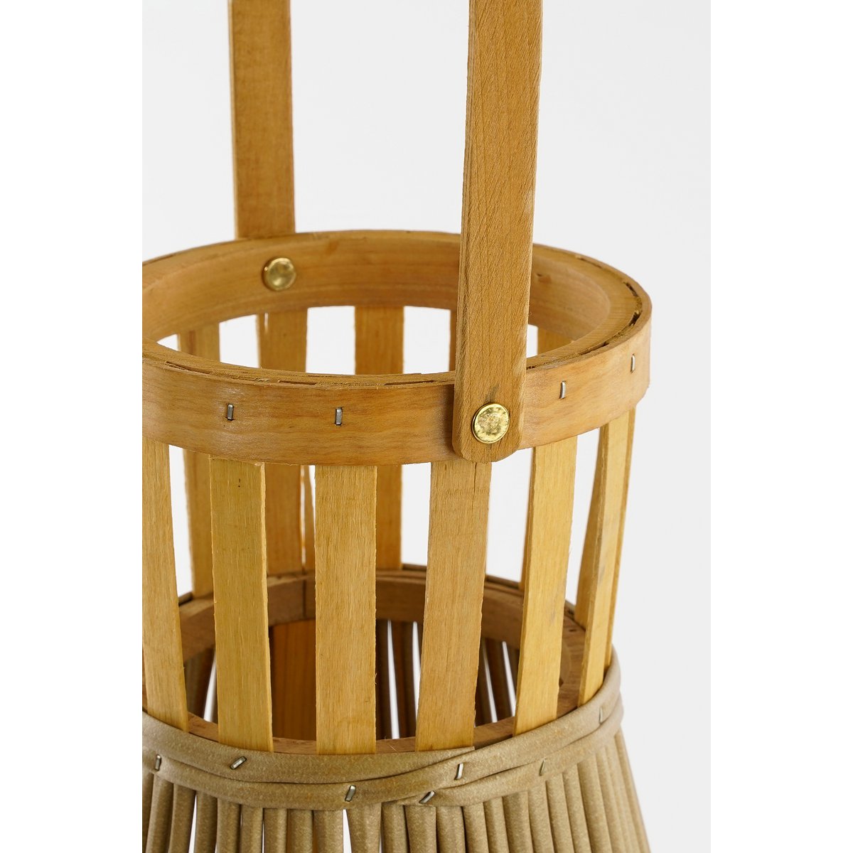 Cosmo Laterne – H45 x Ø15 cm – Recyceltes Polyester – Hellbraun