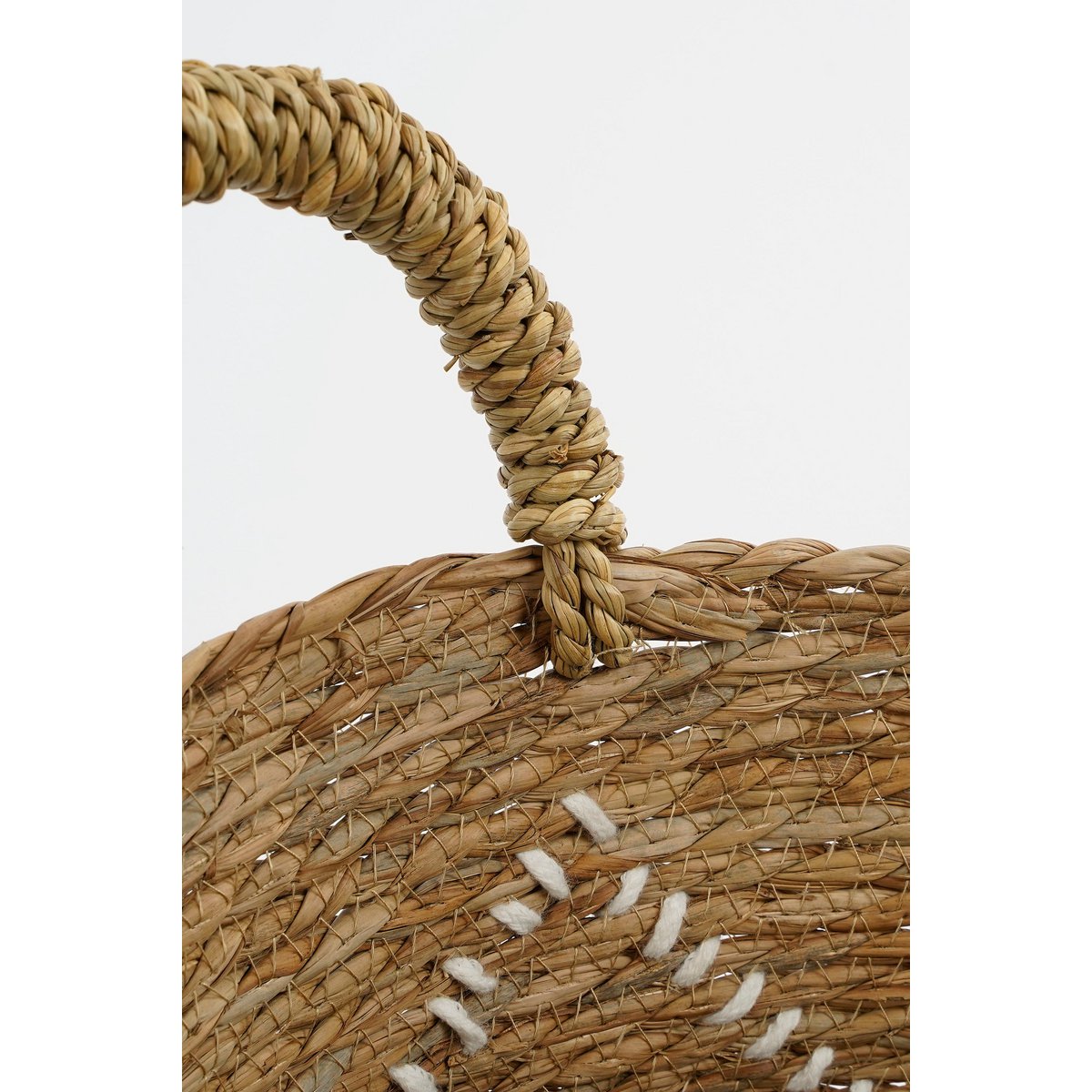 Aufbewahrungskorb – 2er-Set – H49 x Ø38 cm – Seegras – Braun