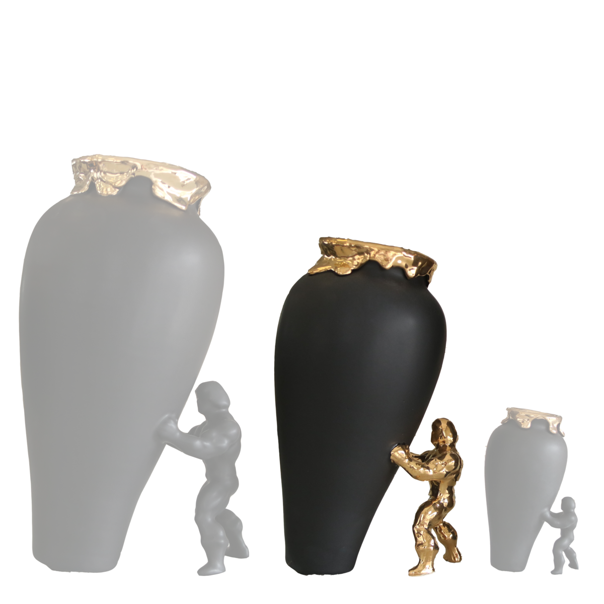 Mein Superheld Schwarzgold S-L-XL