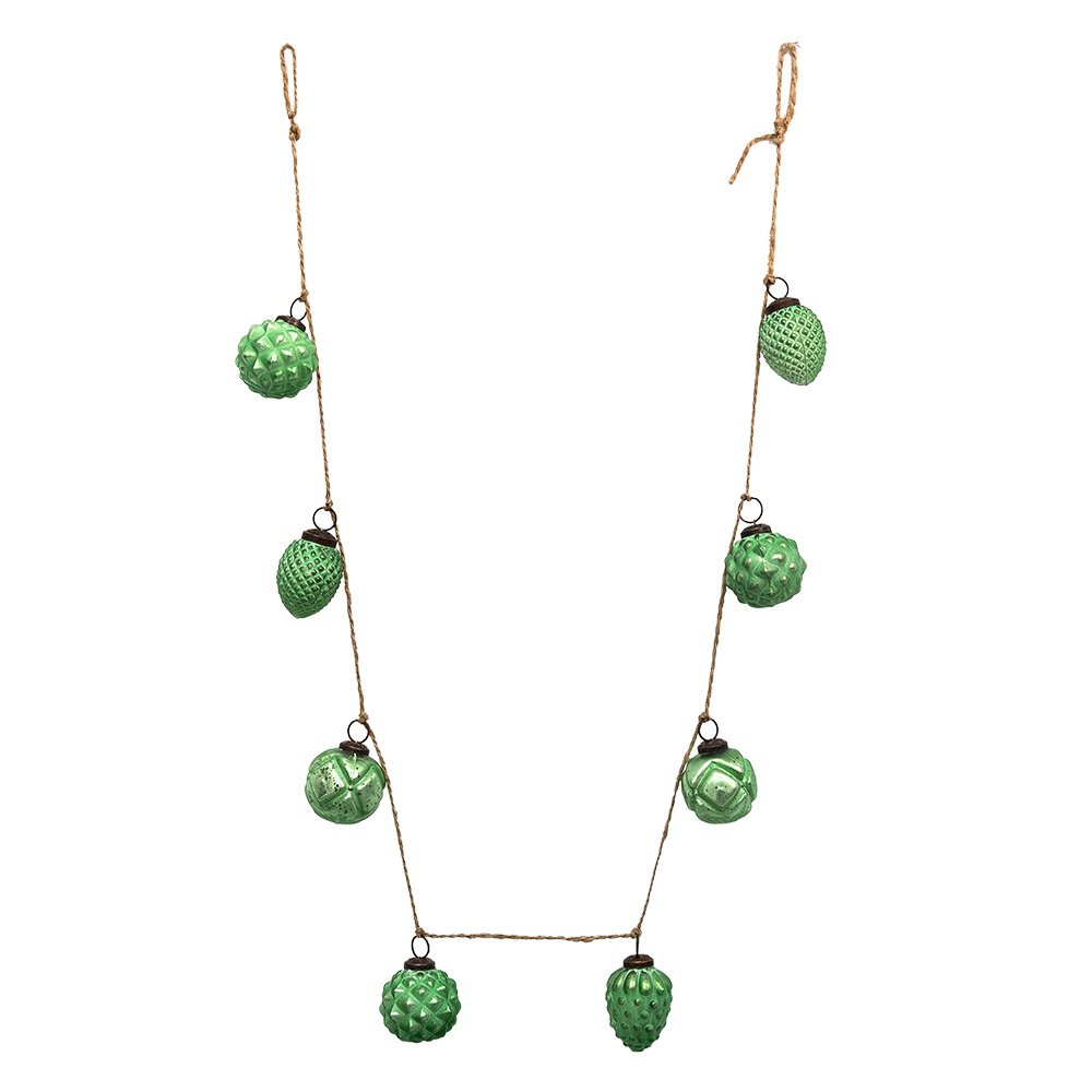 Dekorationshänger Grün, Braun 135x5x8 cm