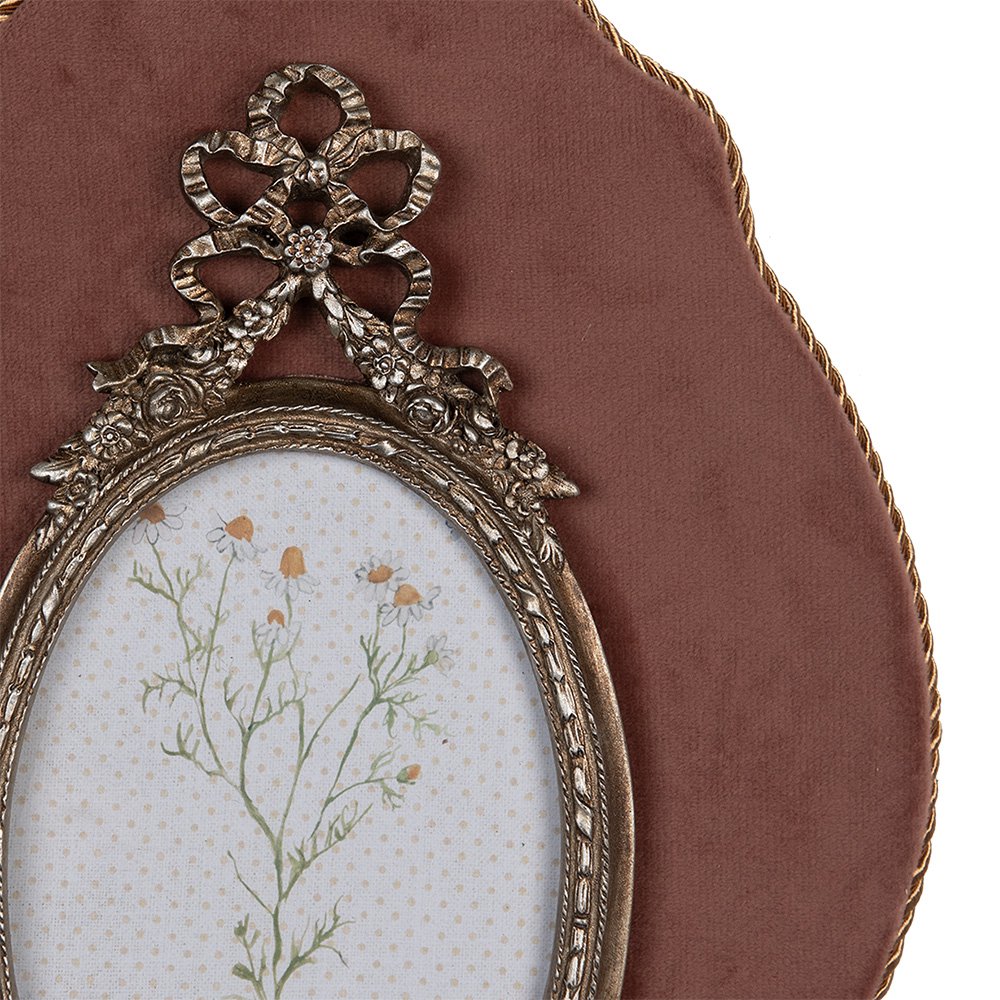 Fotorahmen Roségoldfarben 22x2x31 cm / 10x15 cm