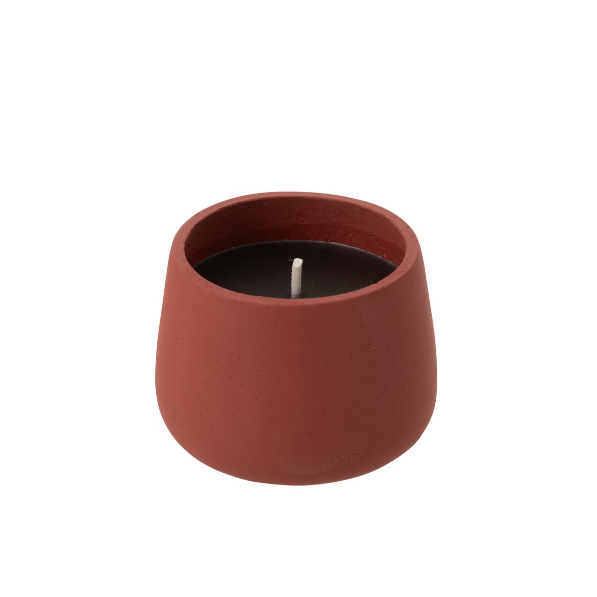 Outdoor Kerze Cyra Cement Rotmedium