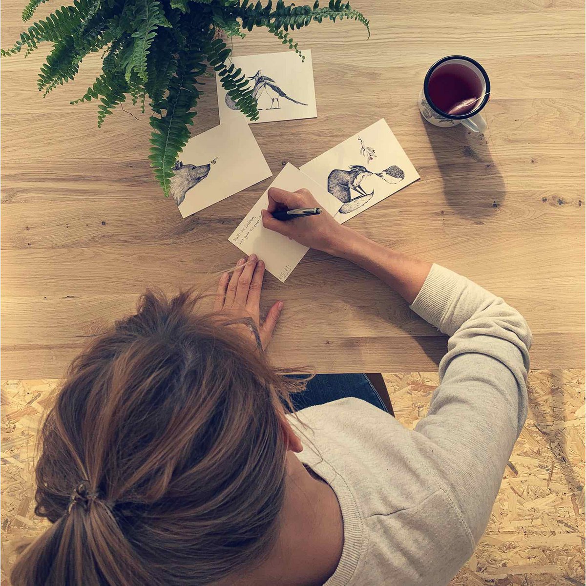 Postkarten – 6er-Set – Freundschaft