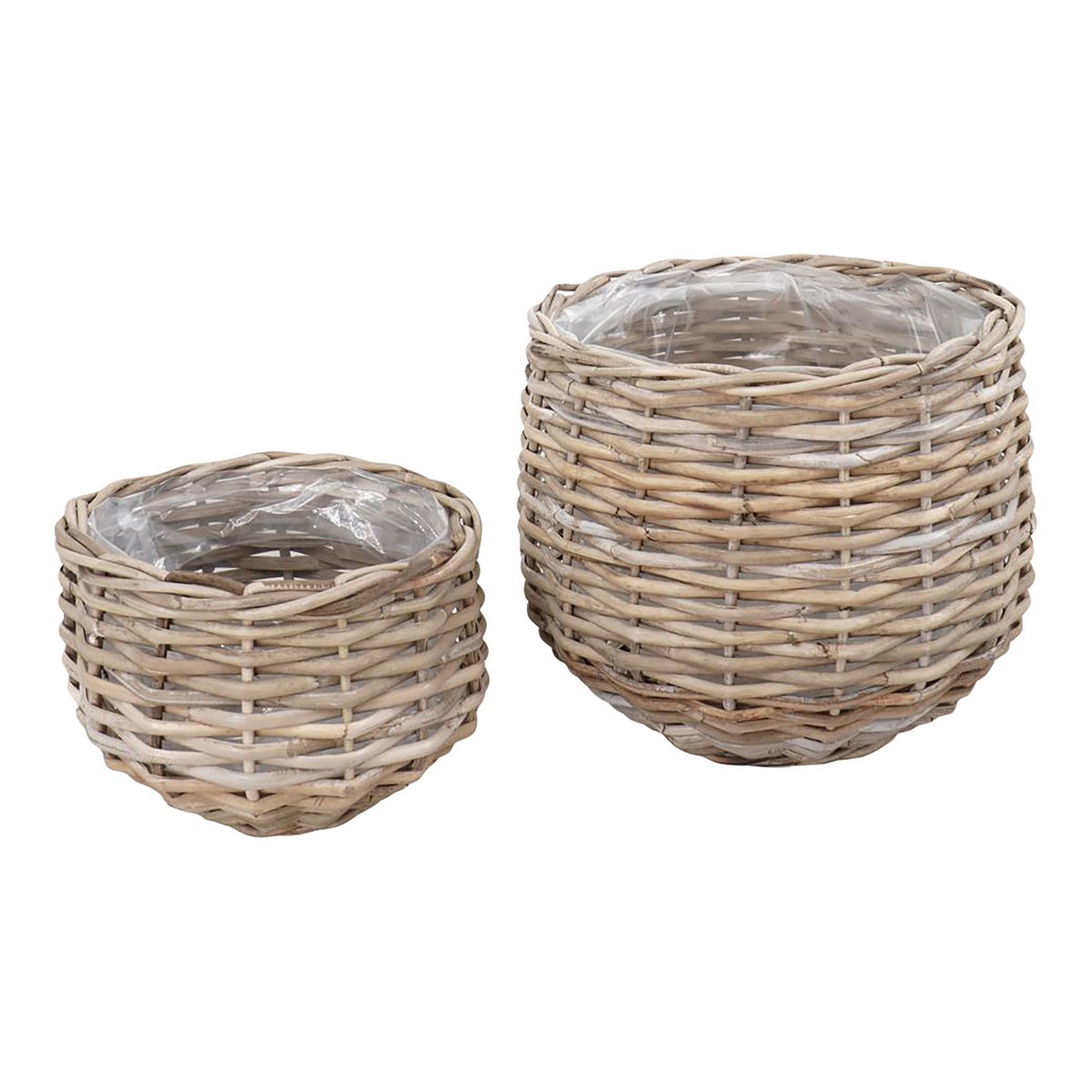 Inselkörbe – Rattan Fortress, Natur – 2er-Set