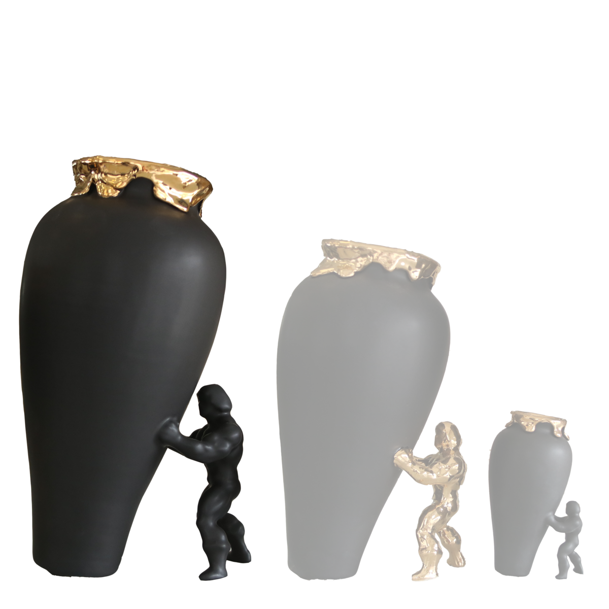 Mein Superheld Schwarzgold S-L-XL