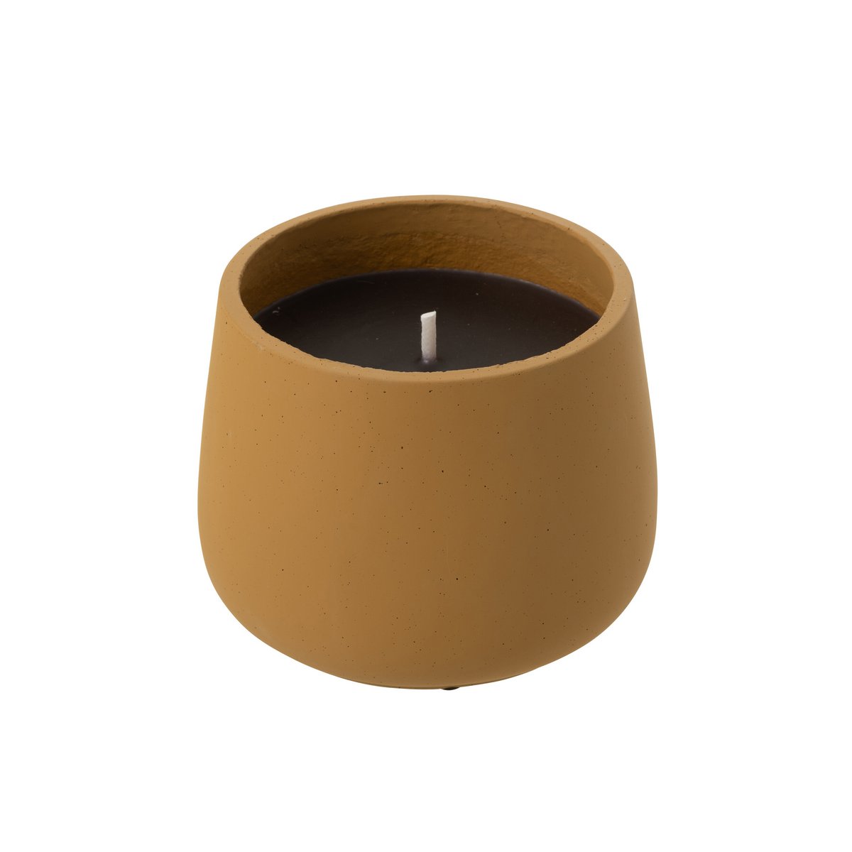 Outdoor Kerze Cyra Zement hellbraun groß