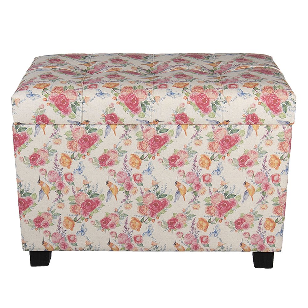 Hocker Rosa 60x36x43 cm