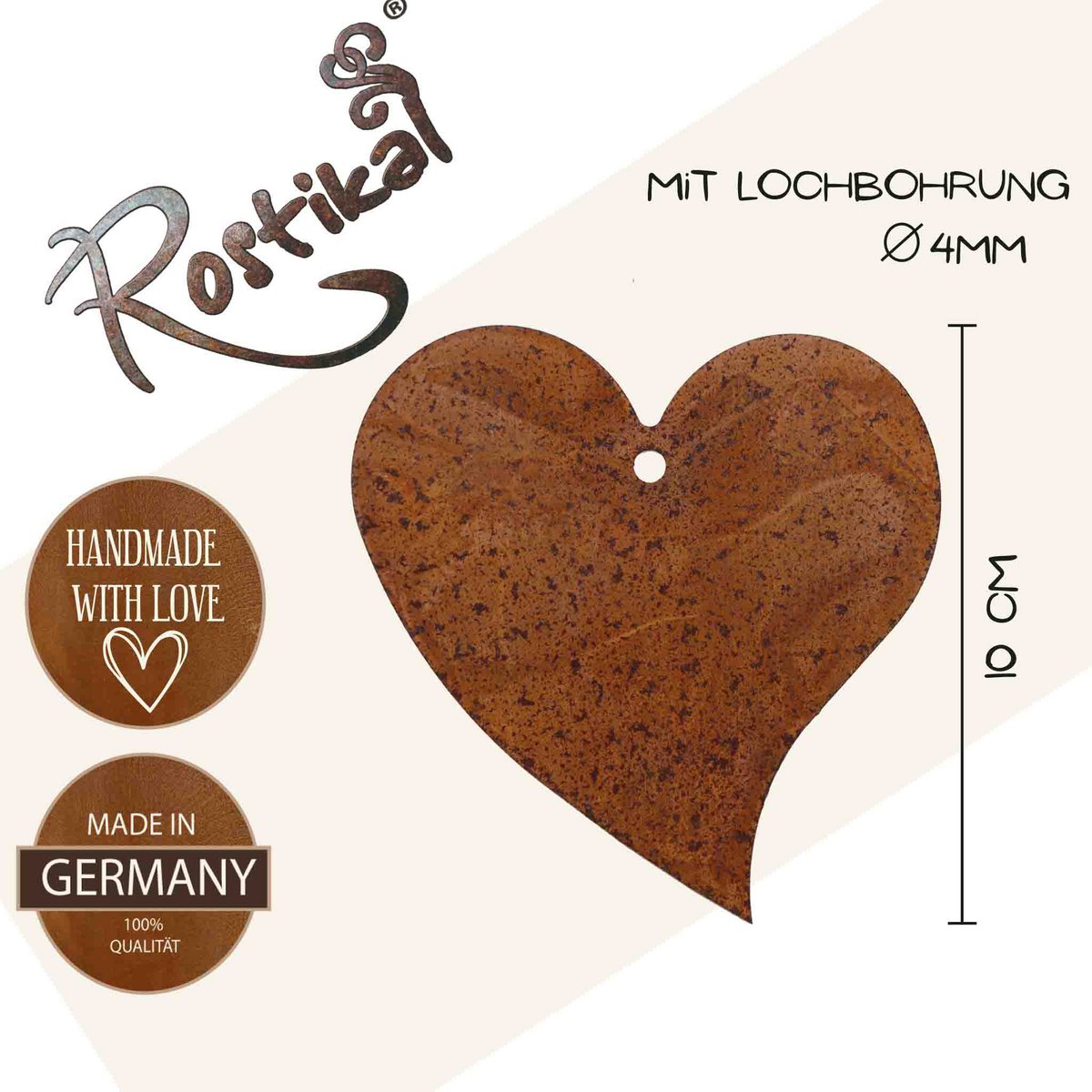 Edelrost Deko Herz | Geschenk Idee | Rost Hängedeko