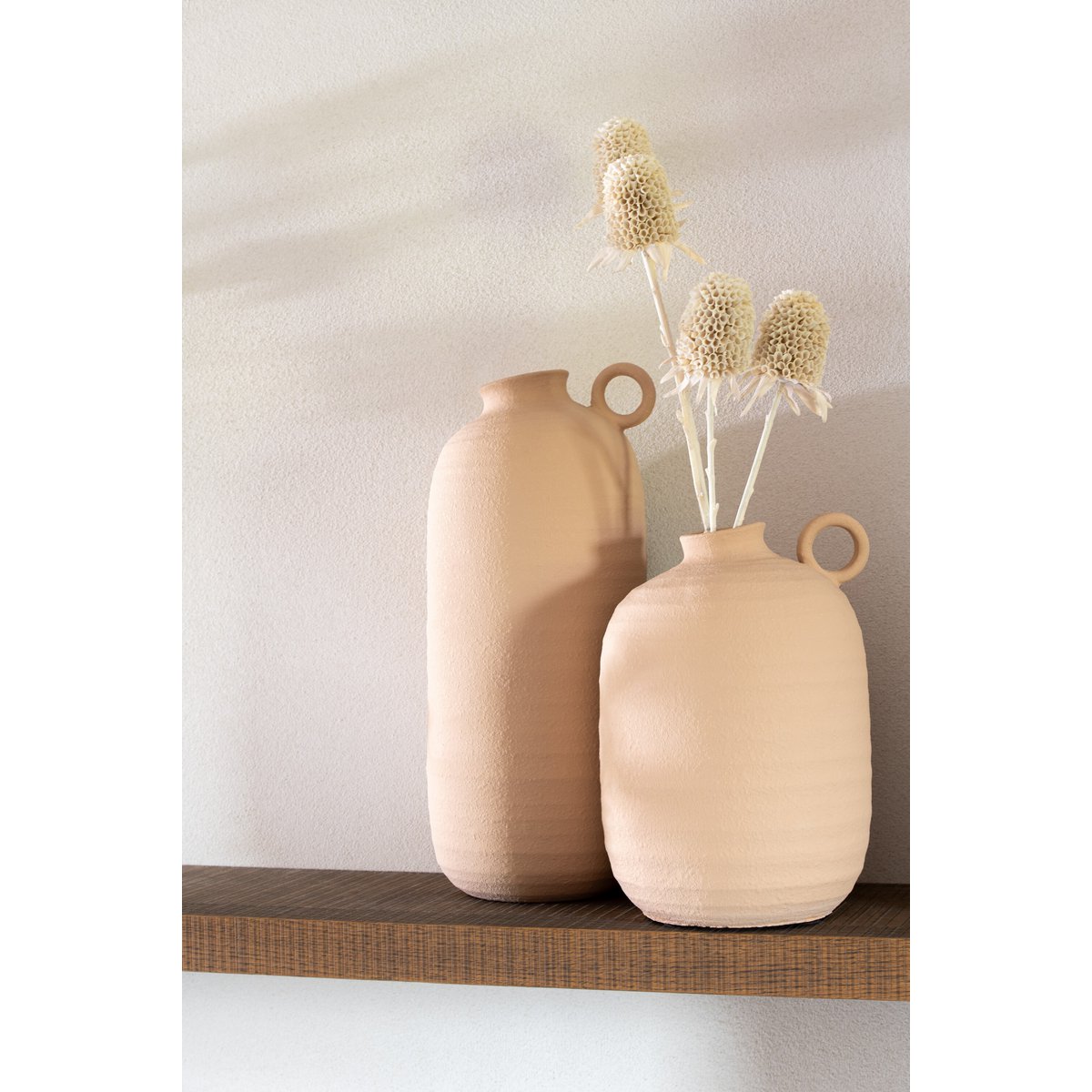 Vase Cassia Narrow Clay Beige Groß