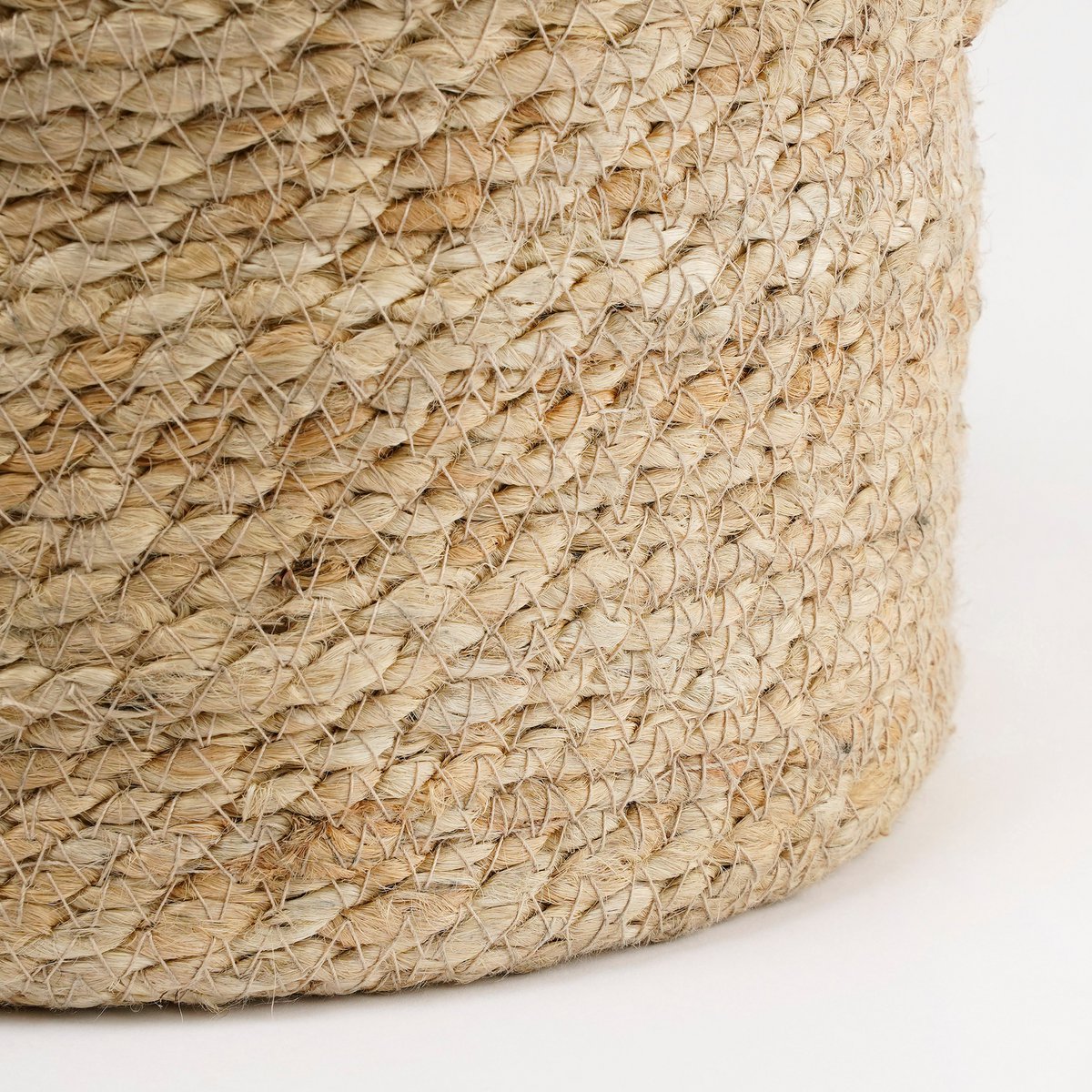 Atlantic Pflanzkorb – 2er-Set – H26 x Ø30 cm – Creme