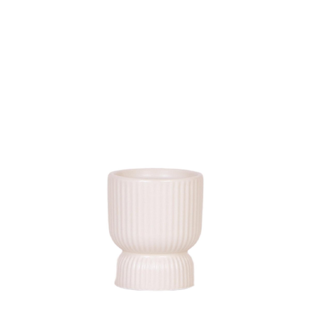 Übertopf „Diabolo“-Topf Travertin – Ø6cm