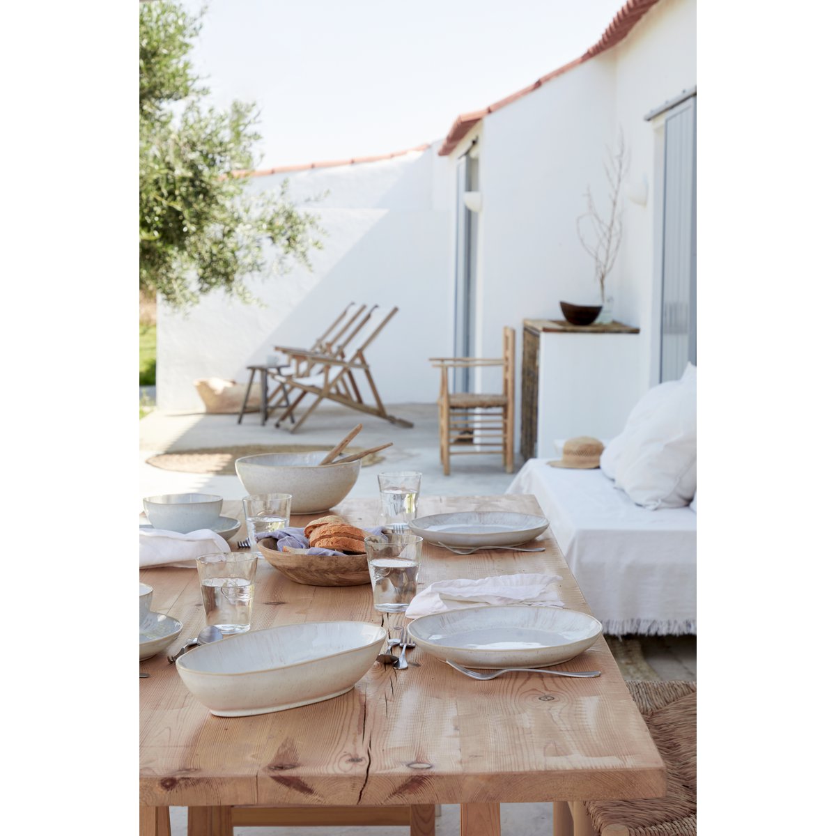 EIVISSA - Rect. Bäcker 40 cm sandbeige CPR 401