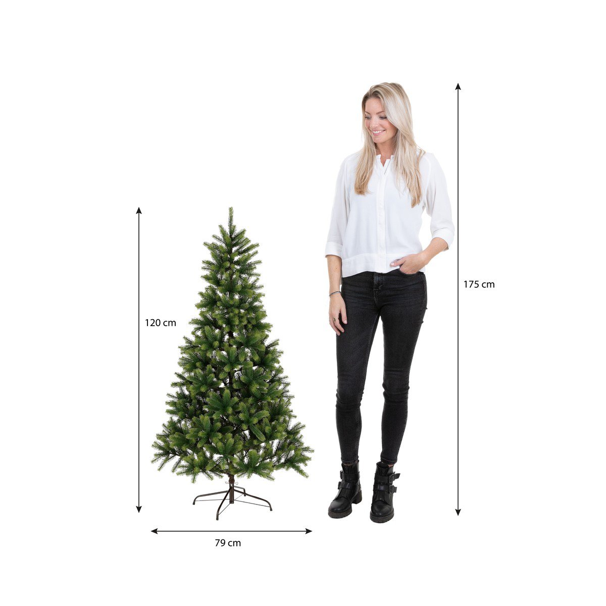 Künstlicher Weihnachtsbaum Nagoya Green, 120 cm