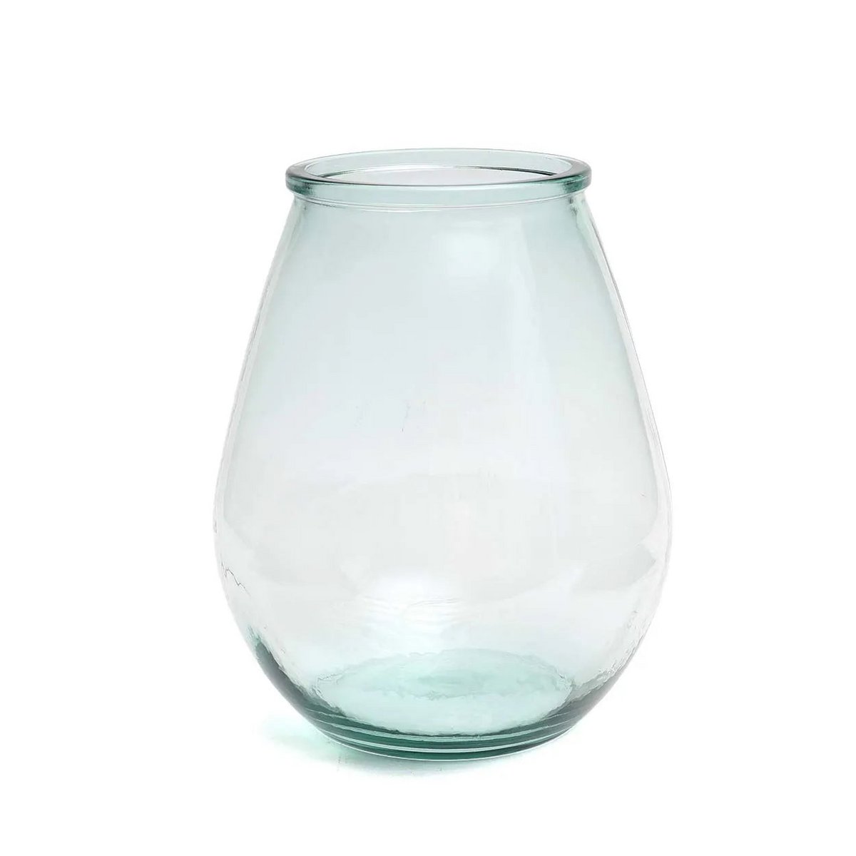 Qiezi-Vase in Blau, Größe M