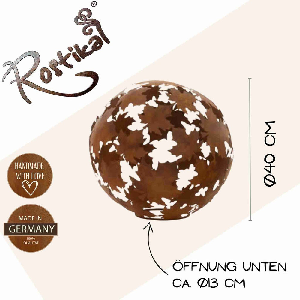 
                      
                        Metall Blätter Kugel | Deko Idee für Ihre Herbstdeko
                      
                    