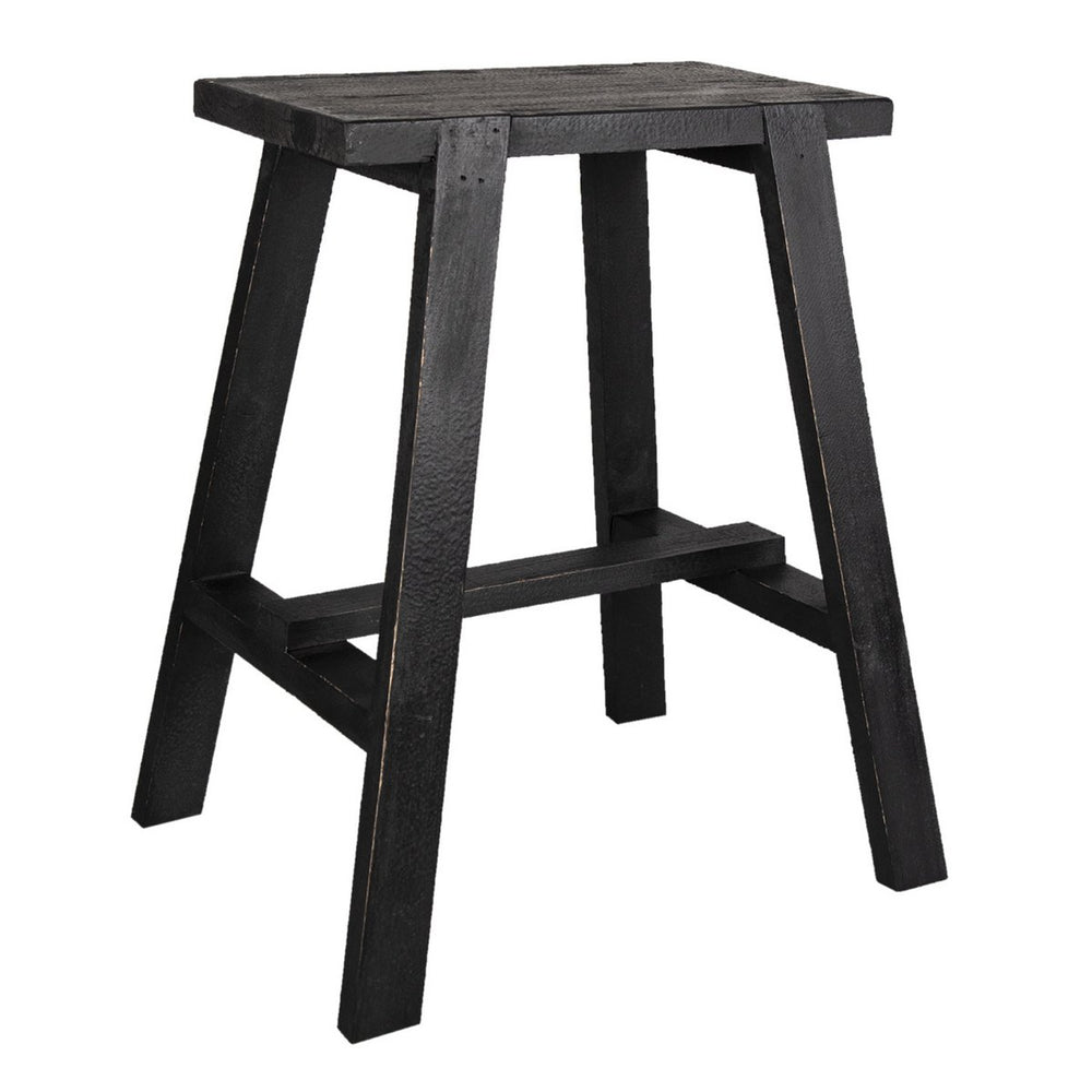 Dekorationshocker Schwarz 50x39x58 cm