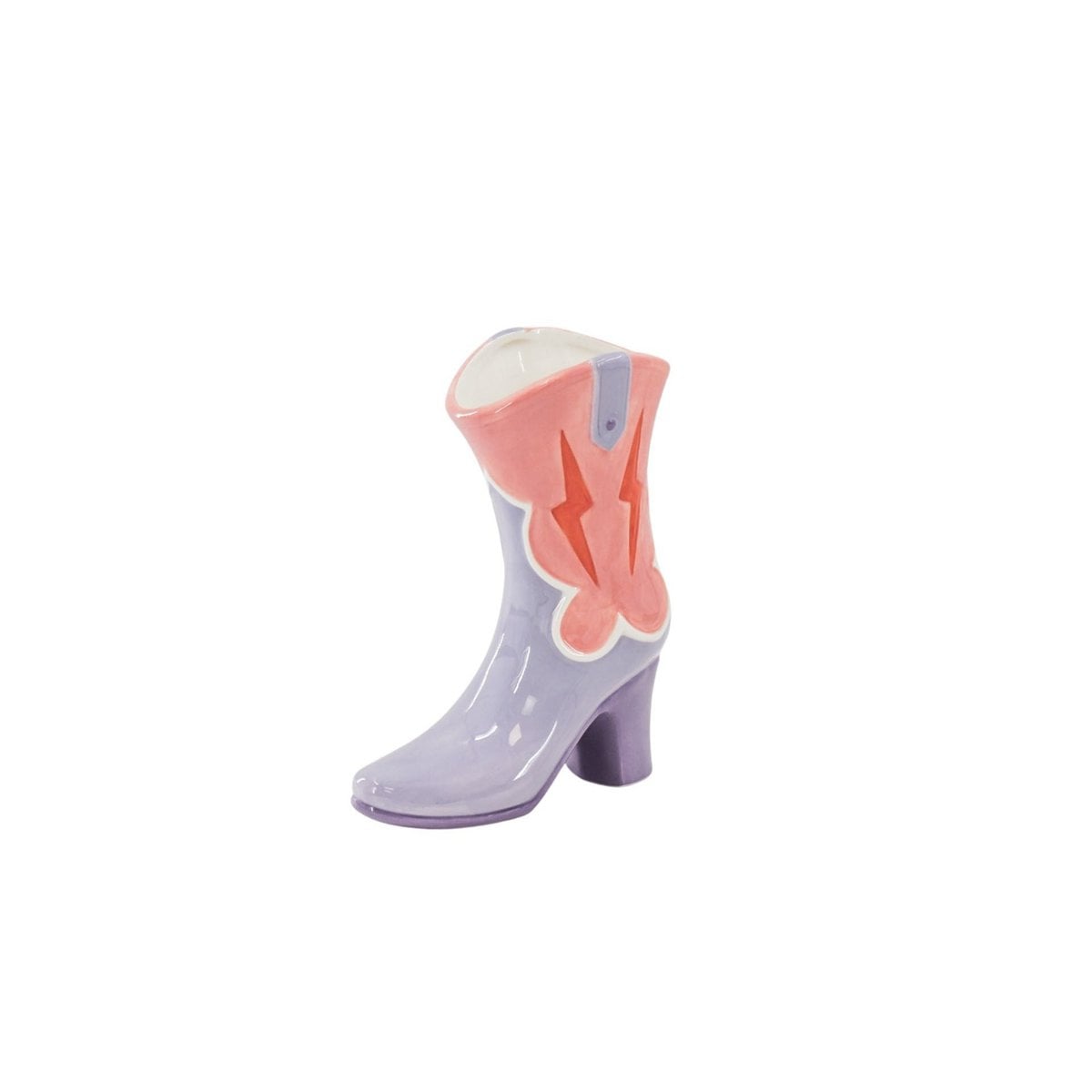 Blumenvase-Startvase-Keramik- Pink/ Lilac-16,5x10,5x26,5 cm
