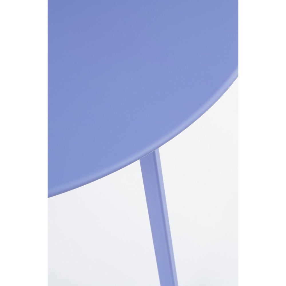 
                      
                        Seattle Outdoor-Beistelltisch – H38 x Ø58 cm – Metall – Lila
                      
                    