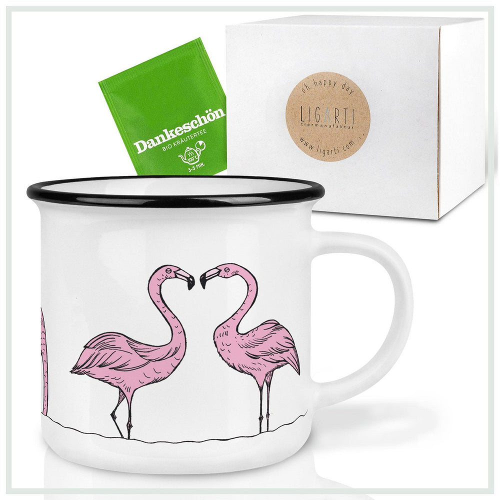 
                      
                        Keramiktasse – Flamingoparade
                      
                    