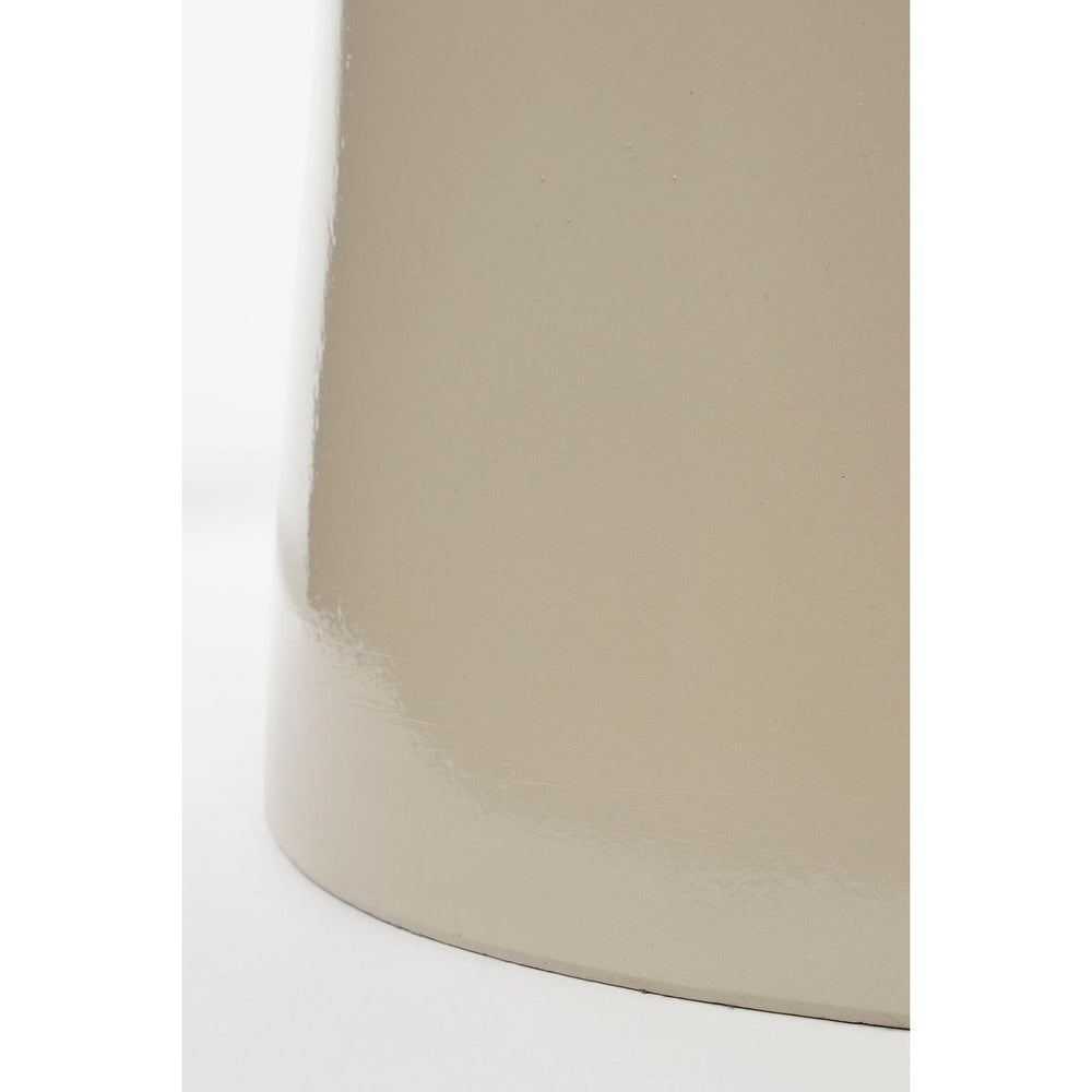 
                      
                        Stage Beistelltisch – H45 x Ø35 cm – Zement – Beige
                      
                    