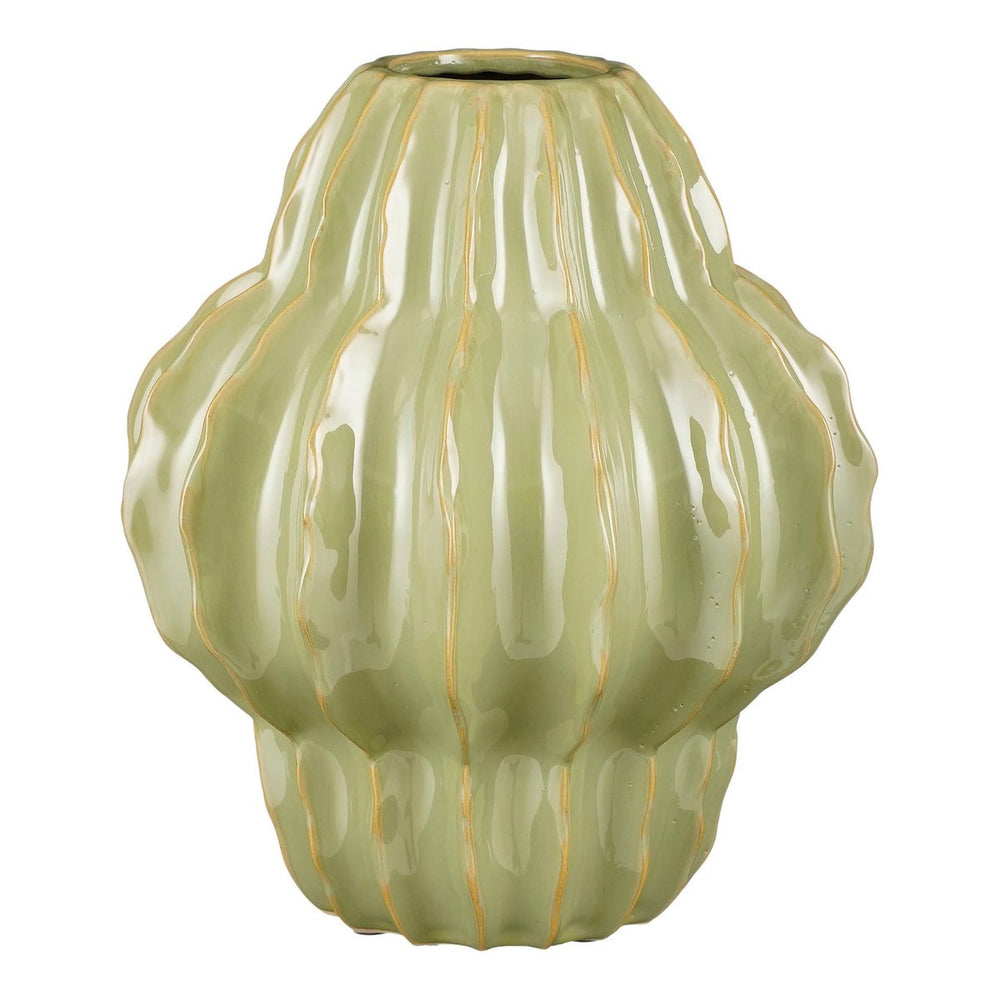 
                      
                        Altea Vase - H28 x Ø25 cm - Keramik - Hellgrün
                      
                    