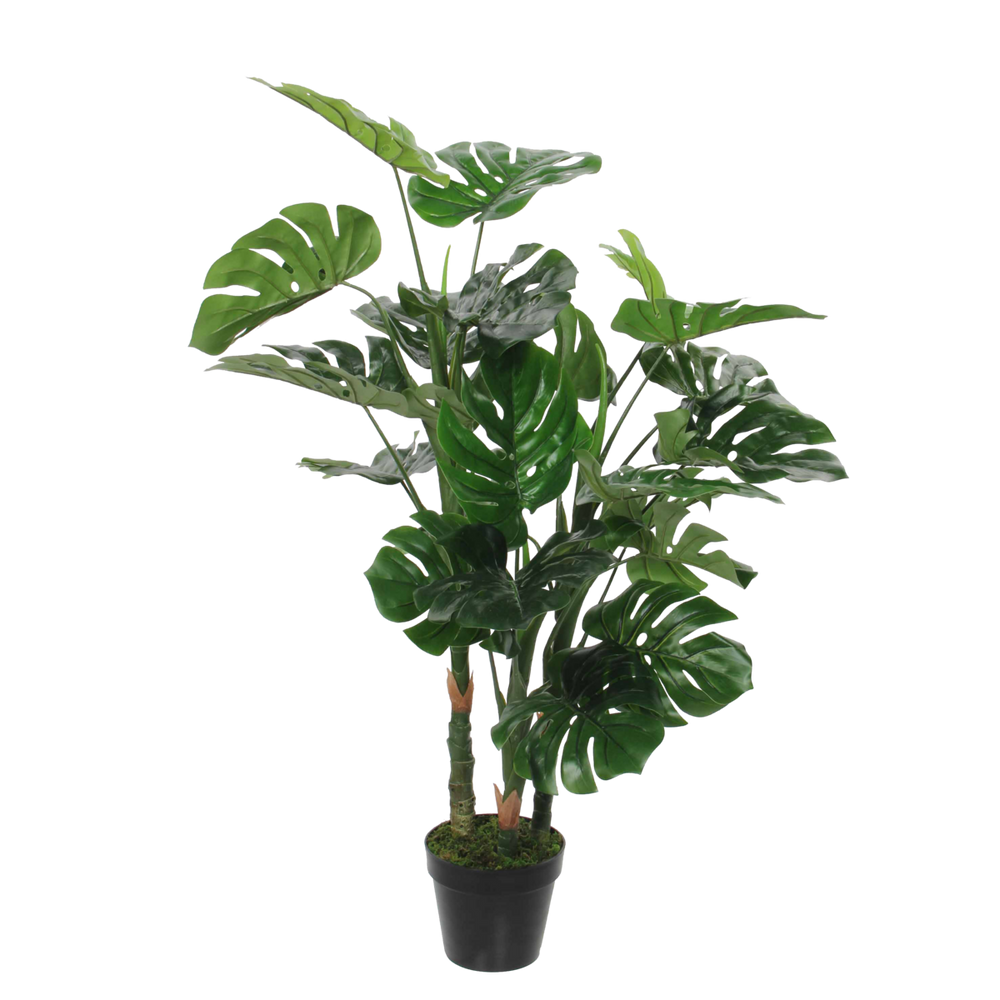 Künstliche Pflanze Monstera – H100 x Ø75 cm – Grün