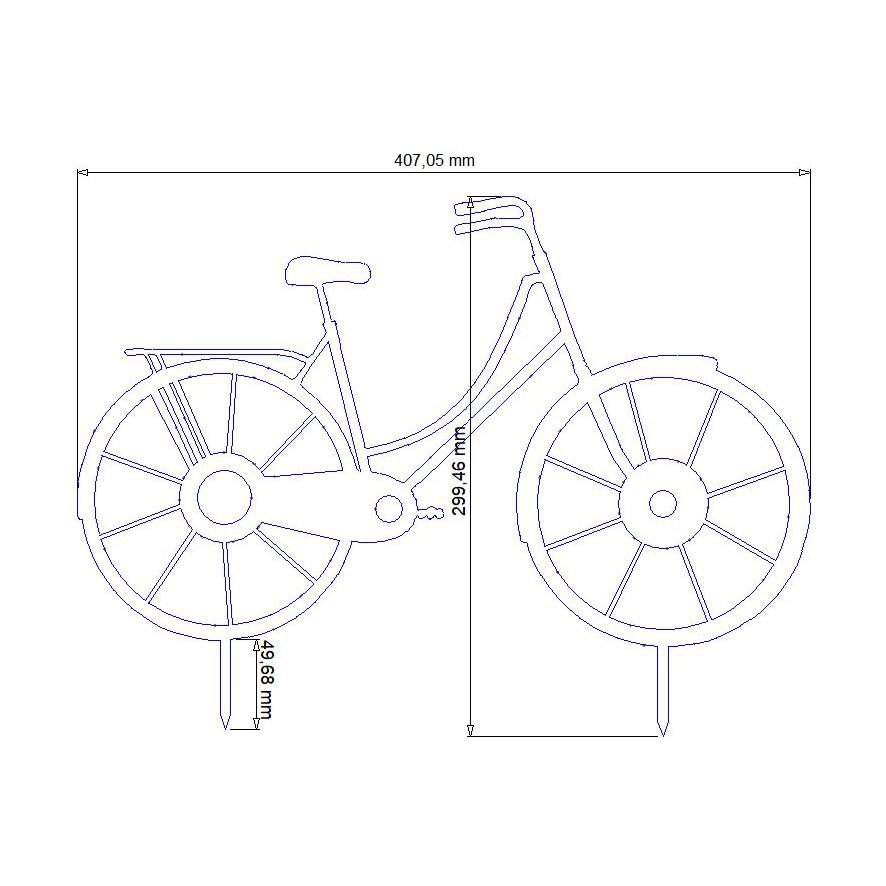 
                      
                        Metalldeko Fahrrad im Edelrost Design | Bike Deko Figur
                      
                    