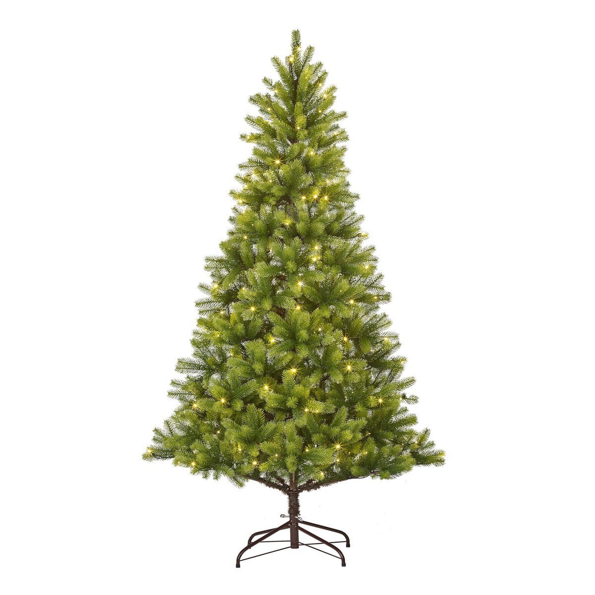 Künstlicher Weihnachtsbaum Nagoya Green, 240 cm, mit LED-Beleuchtung