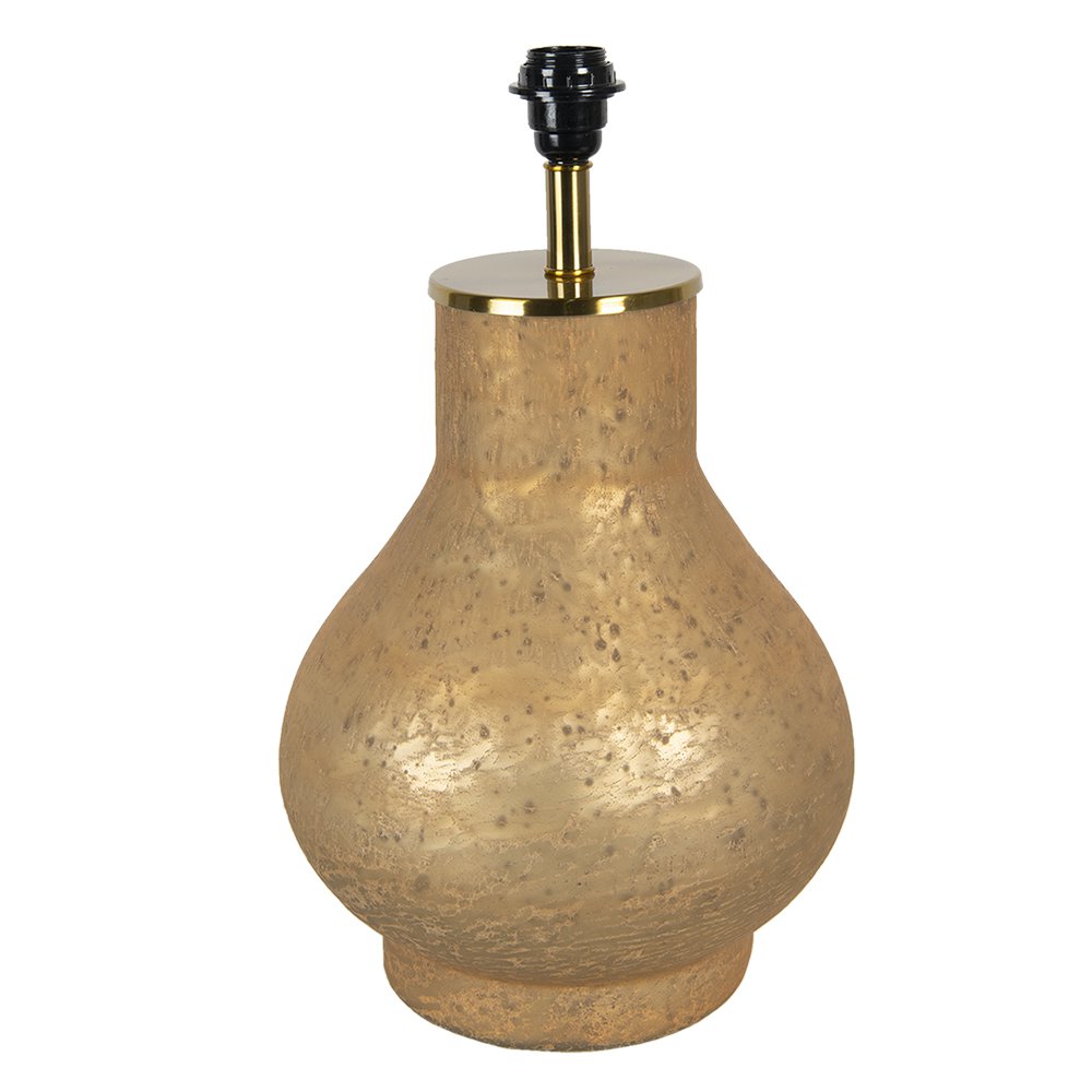 LED-Lampe kupferfarben, Glas Ø 28x49 cm E27/max 1x40W