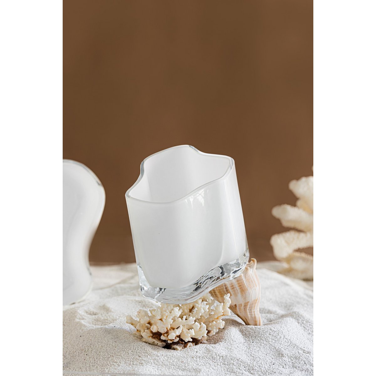 Designvase 'CORAL' in organischer Korallenform