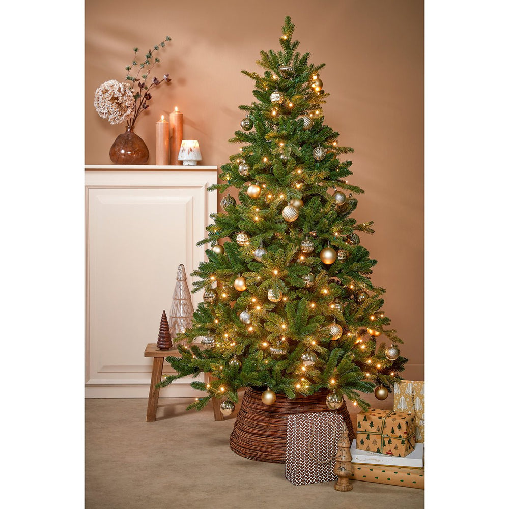 
                      
                        Weihnachtskugel-Set – 60 Stück – Ø7 cm – unzerbrechlich – Champagner
                      
                    
