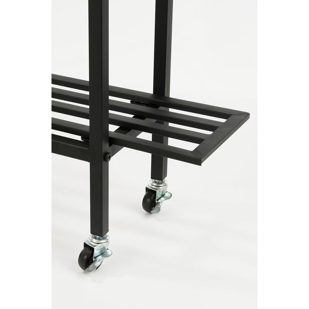 
                      
                        Greenrax Pflanzenständer – L90 x B22 x H75 cm – Metall – Schwarz
                      
                    