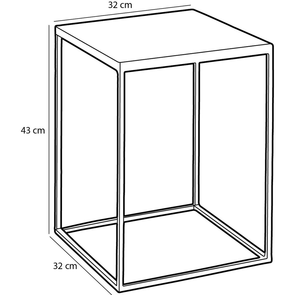 
                      
                        Beistelltisch für den Außenbereich – 2er-Set – L38 x B38 x H48 cm – Metall – Rosa
                      
                    