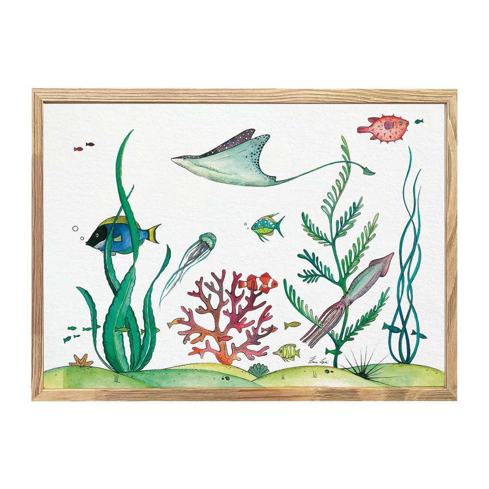 Kunstdruck - Unterwasserwelt