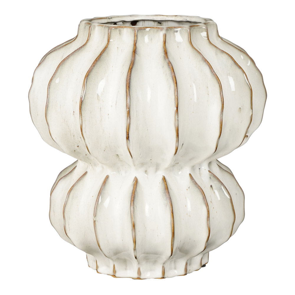 
                      
                        Altea Vase – H35 x Ø33 cm – Keramik – gebrochenes Weiß
                      
                    