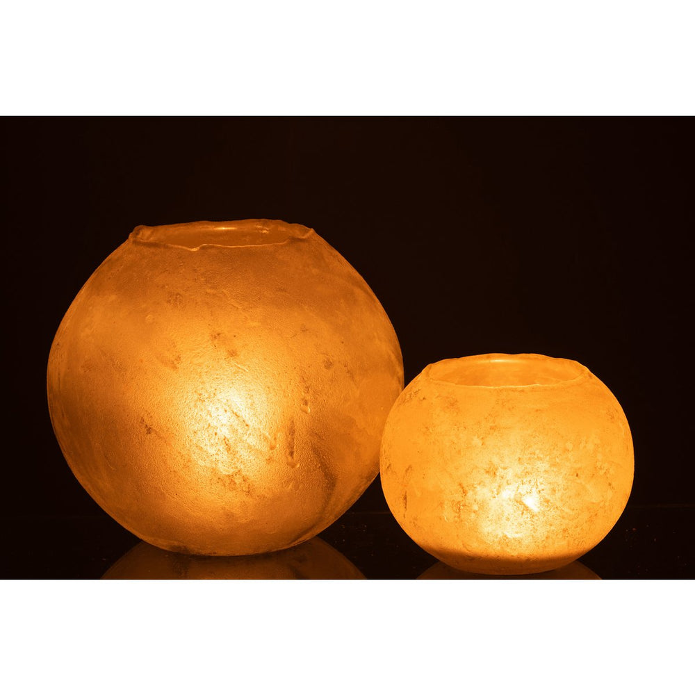 
                      
                        Vase Soda Rundes Glas Gold Groß
                      
                    